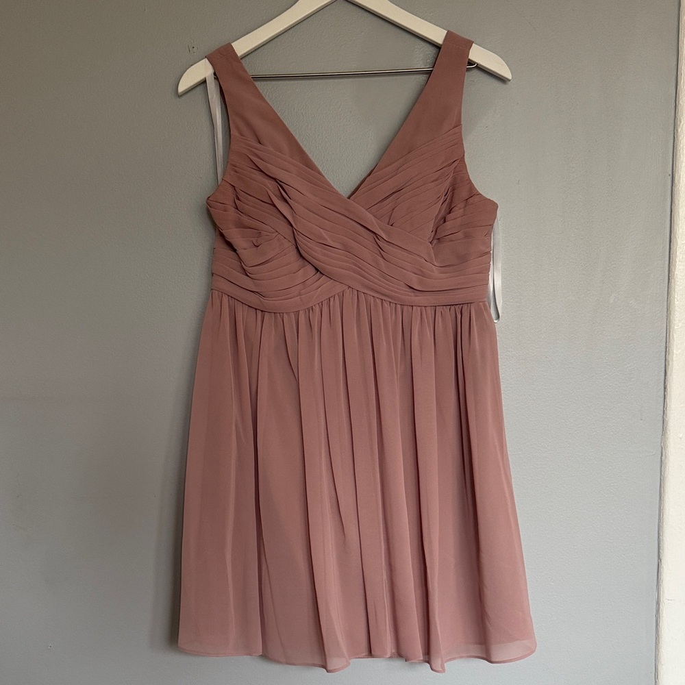 Revelry Mauve Mini Dress